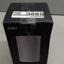 OOU Universal Knife Block Holder - Round Kitchen Knife Storage Unique Slot Design to Protect Blades, Space Saver Knife Organizer Detachable for Easy Cleaning, White