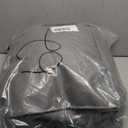 Mr. Sandman Weighted Blankets for Adults Queen Size 15lbs, Warm Sherpa Fleece Throw Blanket for Sleep and Calm, Soft Cozy Heavy Bed Blanket with Jacquard Flannel, 60 x 80 Inches, Grey