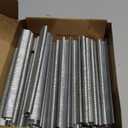 uxcell 16 Gauge C Ring Staples, 16.9Inner Outside Crown 8.7mm Height 5000 Pcs Galvanized Steel for C Ring Pliers, White, Size: 16.9x8.7x1.6mm