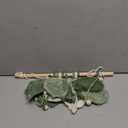 MIPON Macrame Wall Hanging Leaves Decor,Boho Handmade Woven Leaf Tassels Tapestry Gift Ideas for Nursery, Bedroom, Living Room, 15.7 X 28 Inch(Green)