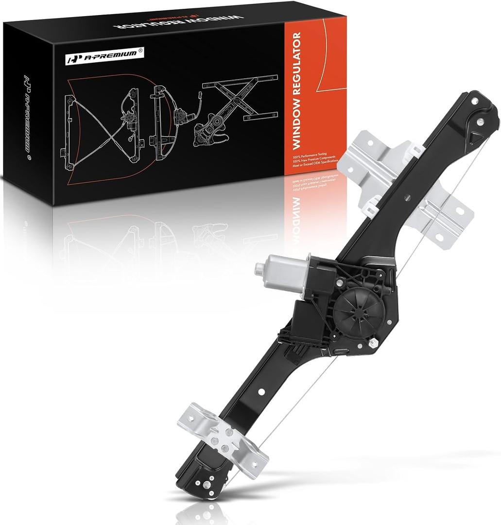 A-Premium Front Driver Side Power Window Regulator with Motor (6-Pin)
Compatible with Chevrolet Traverse 2009-2017 & GMC Acadia 2007-2016, Acadia Limited 2017 & Saturn Outlook 2007-2010