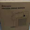 RELEXNOW Slushie Machine No Ice Needed, 88 oz Slushy Machine for Home, Professional 6 in 1 Frozen Drink Maker with Self-Cleaning for Margaritas, Frapps, Milkshake and More
