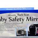 Adjustable Back Seat Baby Safety REAR FACING Mirror for Car INTERIOR, Easy to Fit and Rotate