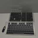 Ranked Blank Premium Keycap Set | 1.4 mm Thick PBT | Cherry Profile for Mechanical Keyboard (Black, 139 Keys)