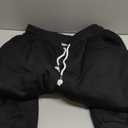 PEHMEA Women's Sherpa Lined Sweatpants Winter Warm, Fleece Joggers for Athletic Lounge (Black, L)