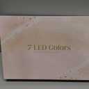 SDKWDH LED Light Therapy Mask, Red Light Therapy for Face  Red Light for AntiAging & Wrinkles, Blue for Acne, IR for Deep Repair, AtHome Device, FDA Cleared, Portable & Rechargeable, Pink