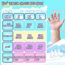 Kids Winter Gloves, Toddler Snow Glove Girls Sport Ski Mittens Snowboard Waterproof, Warm Ski Gloves for 4-6 6-8 Boys Girls (L(9-12years), Pink-RB)