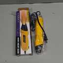 haisstronica Mini Heat Gun 350W, 2 Temp Settings 482F/752F (250C/400C), Hot Air Tool with Metal Stand & Nozzle Guard, 110V Corded Heat Shrink Gun for Shrink Tubing, Crafts, Embossing, Vinyl Wrap