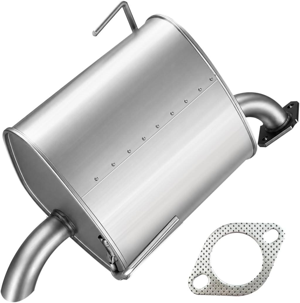 Rear Exhaust Muffler Compatible With 2010-2019 Subaru Outback Muffler Exhaust