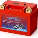 TPE Lithium Motorcycle Powersport Battery LiFePO4 Engine Start Battery 12.8V 2AH 220CCA with BMS (Smart Battery Management System) 2500-8000 Life Cycles