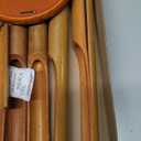 Bamboo Wind Chimes 38" 6 Tube, Handcrafted Wooden Wind Chime Bring a Unique and Soothing Melody, Create a Zen Atmosphere for Outdoor Indoor Decor, for Sympathy, Memorial