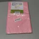 Pureegg Light Pink Plastic Table Runners - 10 Pack, 14'' x 108'', Water Resistant & Disposable Centerpiece Decorations for Table Cloth, Wedding, Birthday, Holiday, Baby Shower, Party, Home Decor
