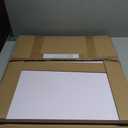 6Pcs 2ft x 2ft PVC Drop Ceiling Tiles, White Smooth Ceiling Panels 24x24in, Moisture Proof Fire-Rated Easy to Clean Reusable, No Sag No Breakage