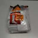 Fruit of the Loom Mens Work Gear Cushioned Crew Socks 10 Pair (Gray, 6-12)