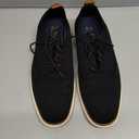 Cole Haan Men's 2.0 Zerogrand Stitchlite Oxford, Black/Ivory, 9