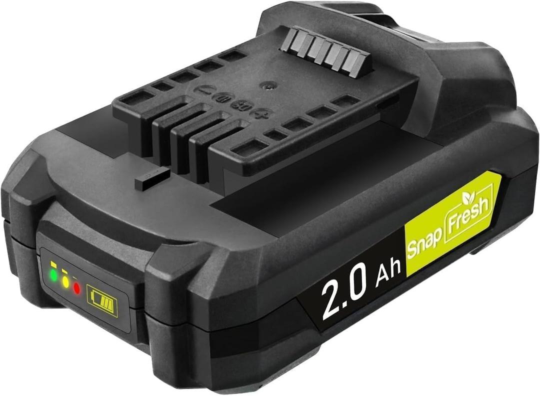 SnapFresh 20V 2.0Ah Li-ion Battery, (Not Compatible with Other Brands), Lithium-Ion Battery Support Fast Charging(BBT-DC20A)