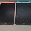 EooCoo Toddler Toys, LCD Writing Tablet for Kids 2 Pack, Kids Travel Essentials Drawing Pads, Toddler No Mess Coloring Sensory Educational Learning Toys, Age 3-5 Boys Girls Gifts - 10 Inch