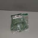 SHENHE Women's Eyelet Tube Top Summer Casual Strapless Sleeveless Bandeau Tube Shirt (Green, L)