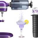 Jooke Shaved Ice Attachment for Kitchenaid Stand Mixer,Homemade Shaved Ice Maker,Snow Cone Machine for Kitchenaid Ice Shaver with 10 Reusable Ice Cube Mold,Ice Crushers for Home Use,Instruction Manual