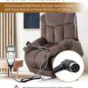New Upgrade 8 Pin 10 Button Massage Remote Control Model NHX03 Fits for Emomo Power Recliner Lift Chair