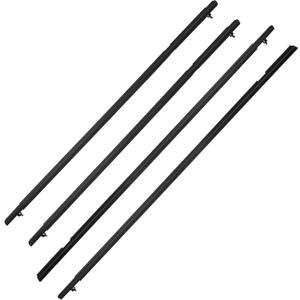 4PCS Weatherstrip Window Molding Trim Seal Belt Compatible with Honda Civic 2006-2011 Replace# 72410-SNA-A01 72450-SNA-A01 72950-SNA-A01 72910-SNA-A01