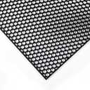 AggAuto 47"x16" ABS Plastic Universal Car Grill Mesh, Automotive Grille Insert Bumper Honeycomb Hole 10x10mm Grids Black