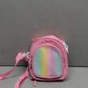 Carrying Case Compatible with Yoto Mini (2024 Edition),30 Cards Storage Bag with Handle and Shoulder Strap, Travel Storage box for Player & Headphone Accessories (Pink)