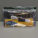 OLLEN Aluminum License Plate Frames for Front & Rear, 2 Pack Heavy Duty Car Tag Holder Protector, with Mount Hardware, Screws Caps, 8 Rattle Proof Pads, Screwdriver, Carbon Fiber Pattern