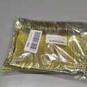 Gold Disposable Cutlery Set, Gold Forks + Spoons, (120 Count), Disposable Silverware assortment