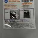 Doggie Door Replacement Strips Plastic Strip,Dog Door Replacement Flaps House Door Strips Magnetic Plastic Strip for DIY Outdoor Dog