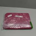 RAINYEAR 14 Inch Laptop Sleeve Diamond Foam Shock Resistant Neoprene Padded Case Fluffy Lining Zipper Cover Carrying Bag Compatible with 14" Notebook Computer Tablet Chromebook (Red)