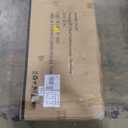 WeCooper Zero Gravity Rocking Chair, Patio Chaise for Indoor and Outdoor, Wavy Lounge Chair for Yard and Patio, Removable Headrest, Black and Grey, Twin Pack