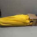 AreShark 9FT 2 Tiers Patio Umbrella with Crank and Tilt, Yellow