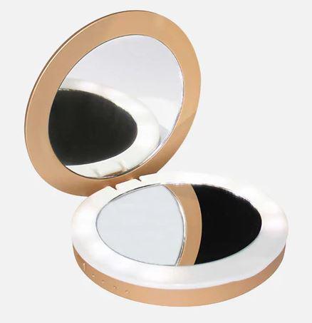 STL Beauty Bank | Illuminated Compact Mirror | Power Bank