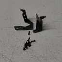 Hinge Outlet Pivot Door Hinges, Top and Bottom Set, Bronze, 2 Packs