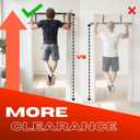 JACKAL Door Pullup Bar and Dip Bar Station - Multi Grip, Removable Dip Bars, Rigid NO WOBBLE, Easy Folding Storage, No Screws, Dip Station and Pull-up Bar for Doorway, Collapsible Dip Station, No Door Damage, High Weight Capacity, Foldable Bodyweight Workout Station