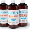 Alkalol Solution Original Nasal Wash, 3 Count -16 fl oz, 16 fl oz (pack of 3)