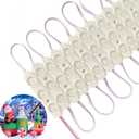 LED Module,Replacement Lights for Inflatables White 20pcs 9.8 Ft 2835 SMD 150LM Per LED Module IP65 Waterproof Christmas Inflatables Light for Letter Sign with Tape Adhesive Backside (White)