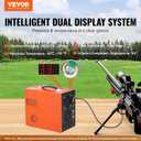 VEVOR PCP Air Compressor, 4500PSI/30Mpa Portable PCP Airgun Compressor - Built-in Water and Fan Cooling System, Auto-Stop | DC12V/AC120V Paintball Tank Compressor for Air Rifle, Scuba Diving Bottle