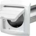 Dundas Jafine BHLH4WZW EzAccess Exhaust Hood, 4 Inch, Plastic, White