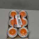 4 Hour Liquid Cooking Chafing Dish Fuel Cans, Food Warmer Heat for Buffet Burners, Parties, Weddings, Banquets, Catering Events, Bulk, Easy to Open, Resealable Covers (6)