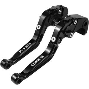 for Suzuki GSXR 600 750(2006-2024) 1000R(2009-2024) GSX-R 1000(2005-2006) Motorcycle Clutch Lever Folding Extendable Adjustable Handlebars Brake and Clutch Levers Set(Black)