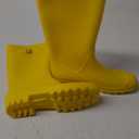 DKSUKO Women's Tall Rain Boots Garden Boots Waterproof Wellington Rubber Boots (10, Matte Yellow)