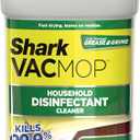 Shark VACMOP Household Disinfectant Cleaner Refill 2L Bottle, Compatible with VM252 & VM180, Cleans & Disinfects Sealed Finished Floors, Stone, Laminate & Tiles, Lemon Scent, VCD60