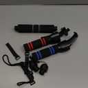 YOGES VR Game Handle Accessories Compatible with Oculus Quest 2 Controllers, Dual Handles Extension Grips Compatible with Meta Quest 2 Accessories for Beat Saber Supernatural Gorilla Tag Games (Black)