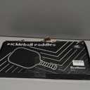 Carbon Fiber Pickleball Paddle, Carbon Fiber Surface (CFS) Pickle Ball Paddles with 16mm Honeycomb Core, Lightweight, Shock-Absorbing Paddle with Anti-Slip Grip, Ideal for Novice & Pro Players