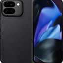 Thin Lightweight 600D Aramid Carbon Fiber Back Cover Case for Google Pixel 9 Pro Fold Black (For Pixel 9 Pro Fold)