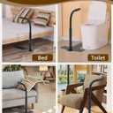 yeezoo Couch Stand Assist for Elderly, Adjustable Height Lift Stand Assist with Non-Slip Handle, Stand Assist for Couch, Sofa or Chair (300LBs Capacity)