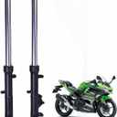 2x Front Brake Suspension Fork Inner Tubes Pipes Compatible with Kawasaki Ninja 400 EX400 (2018-2024) 41x815mm