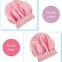 2-Pack F20 Headgear Replacement Compatible with AirFit/AirTouch F20 CPAP Mask Headband with 4 Clips+2Pcs Satin Covers Headgear Pads Satin Sleep Hat Cap for Most Headgear Strap Elasticity Hair Saver